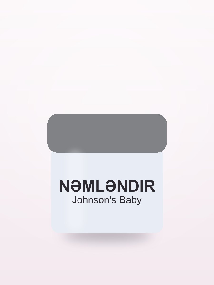Nəmləndirici krem Johnson's Baby Aqua 02